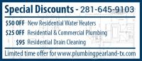 Affordable Plumber in Pearland TX image 1